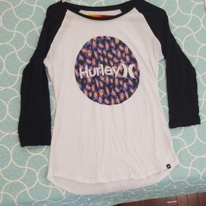 Hurley baseball tee